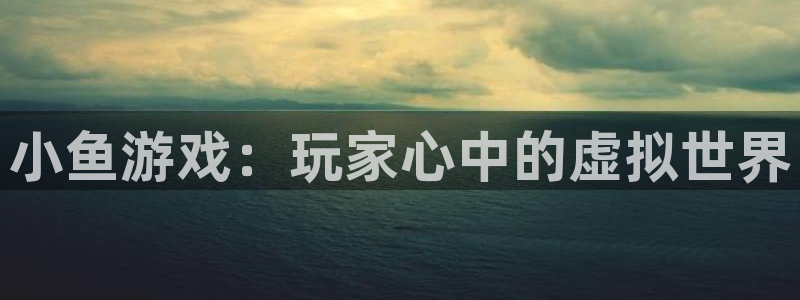 完美电竞appdota的评分：小鱼游戏：玩家心中的虚拟世界